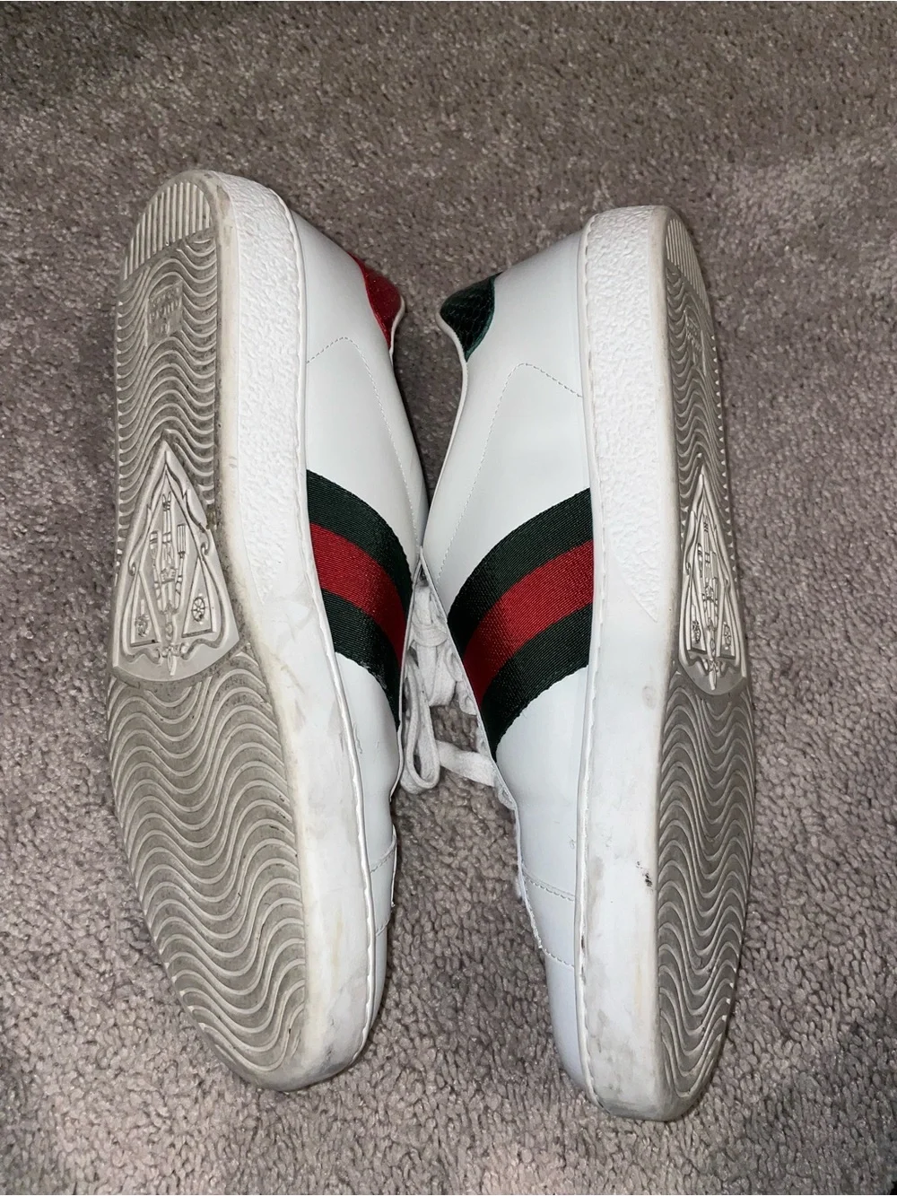 GUCCI New Ace Bee Embroidered Men's Sneakers